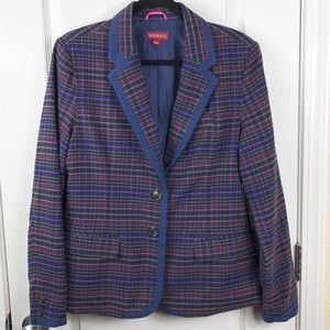 Merona Plaid Blazer